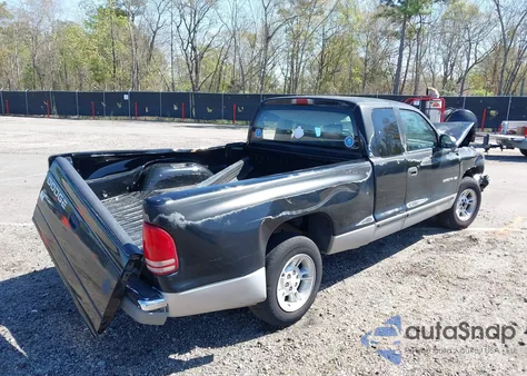 2000 Dodge Dakota Slt/Sport from USA, damaged, VIN 1B7GL22N7YS517693